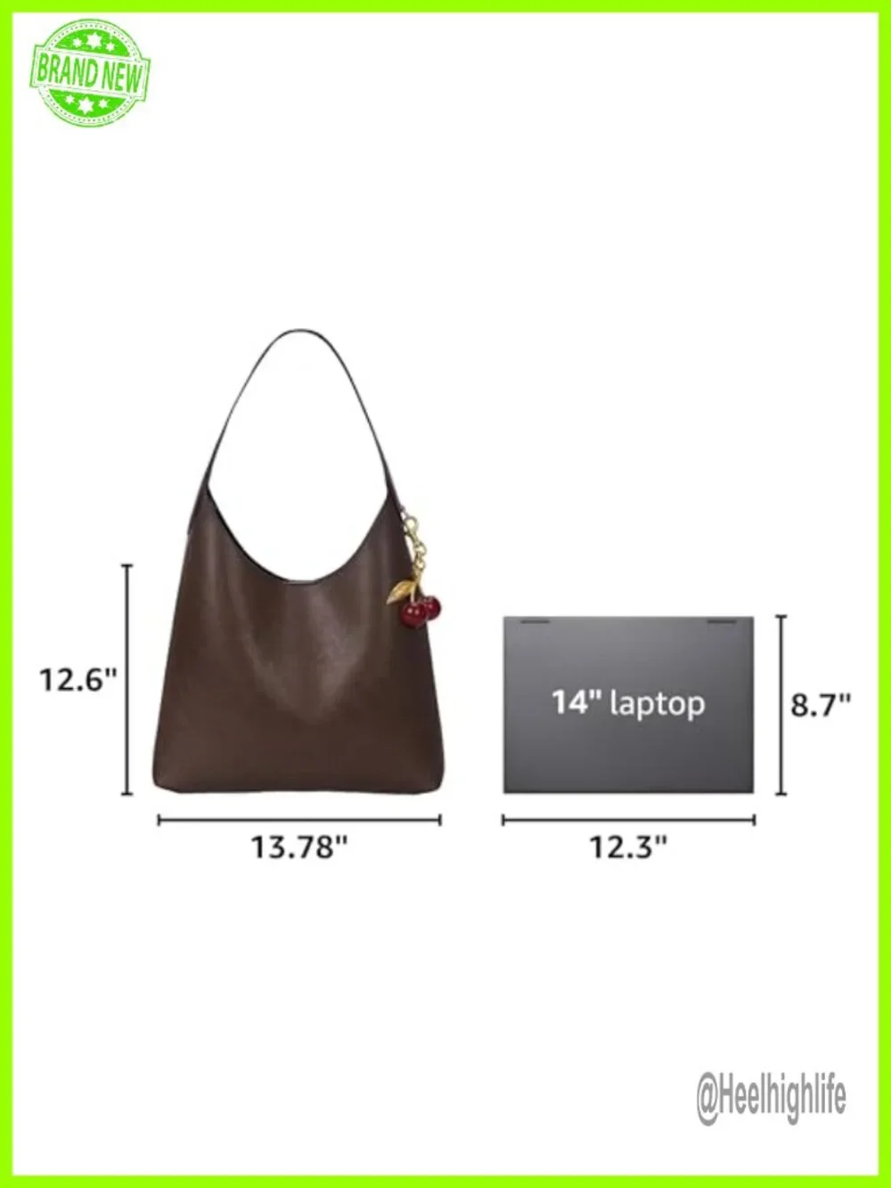 Faux Suede Hobo Bag Vegan Leather Shoulder Tote Women